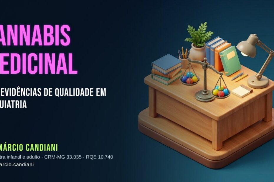Ilustração 3D em miniatura sobre cannabis medicinal - Dr. Márcio Candiani, psiquiatra em Belo Horizonte
