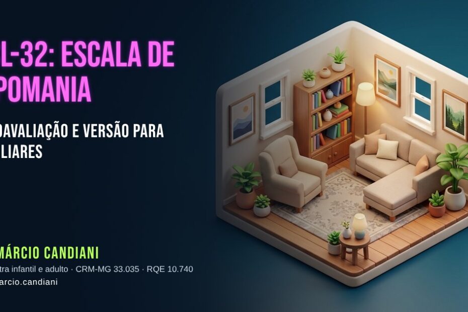Ilustração 3D em miniatura sobre hcl-32 - Dr. Márcio Candiani, psiquiatra em Belo Horizonte
