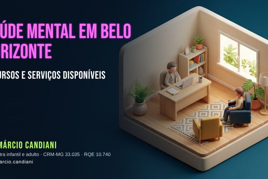 Ilustração 3D em miniatura sobre saúde mental em belo horizonte - Dr. Márcio Candiani, psiquiatra em Belo Horizonte