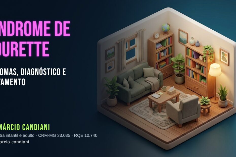 Ilustração 3D em miniatura sobre síndrome de tourette - Dr. Márcio Candiani, psiquiatra em Belo Horizonte