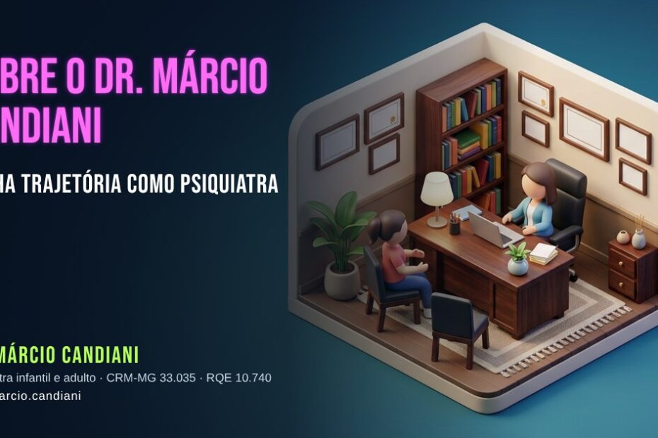Ilustração 3D em miniatura sobre sobre o dr. márcio candiani - Dr. Márcio Candiani, psiquiatra em Belo Horizonte