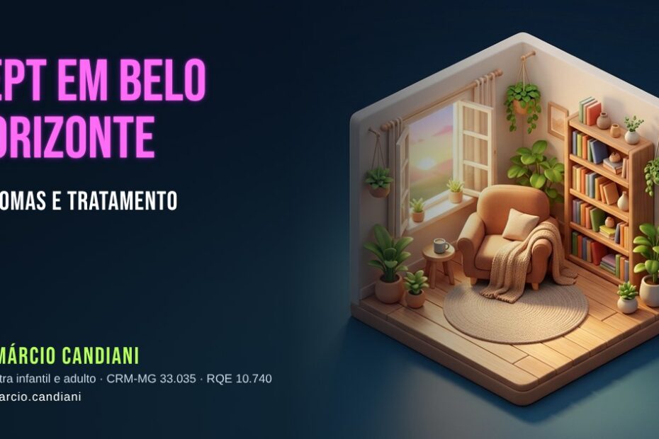 Ilustração 3D em miniatura sobre tept em belo horizonte - Dr. Márcio Candiani, psiquiatra em Belo Horizonte